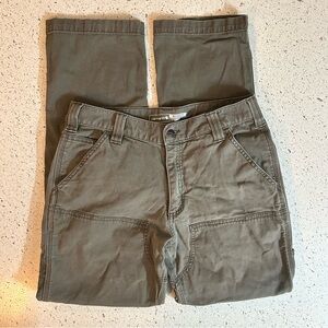 Carhartt Relaxed Fit Rugged Flex Straight Rigby Double-Front Dungaree Pants